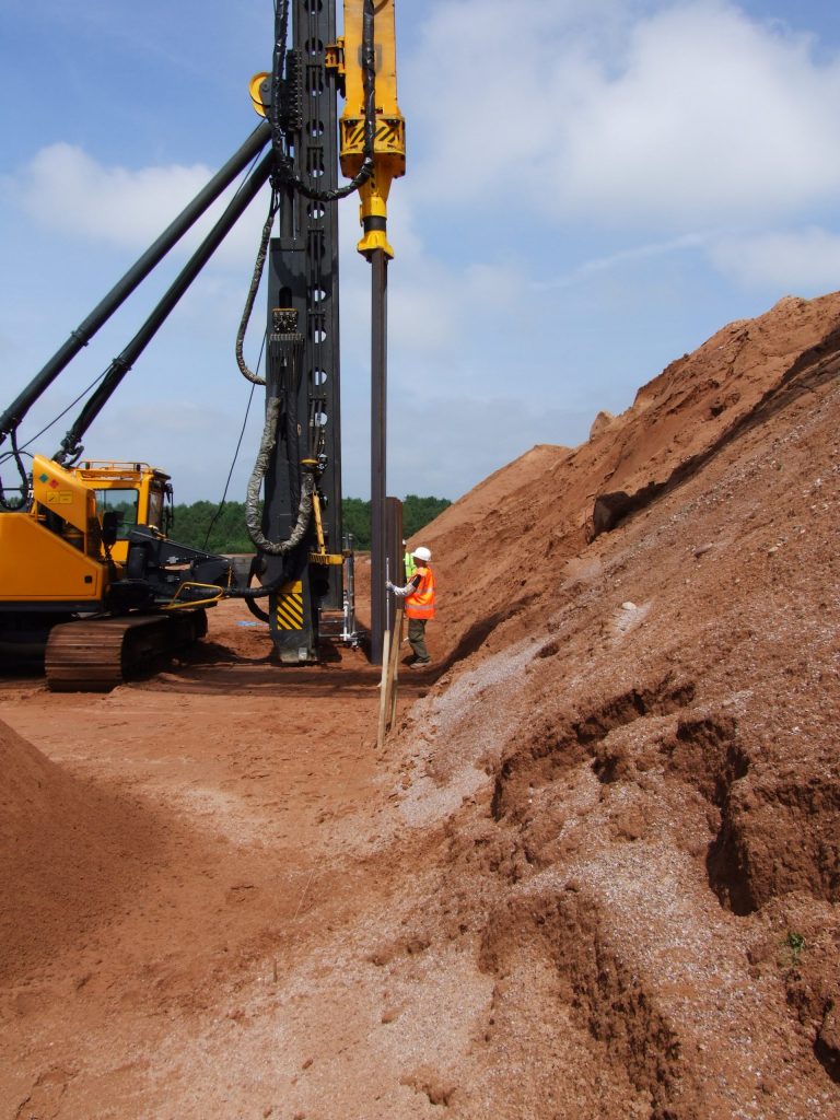 Piling Post Piled Retaining Walls | Green Piling